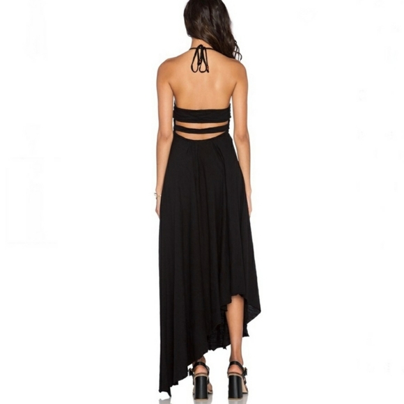 Free People Beautiful Stranger Maxi Dress Black - Picture 2 of 6